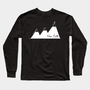 Verso L'alto - Towards the Top Long Sleeve T-Shirt